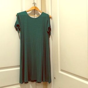Stripped Cotton Dress